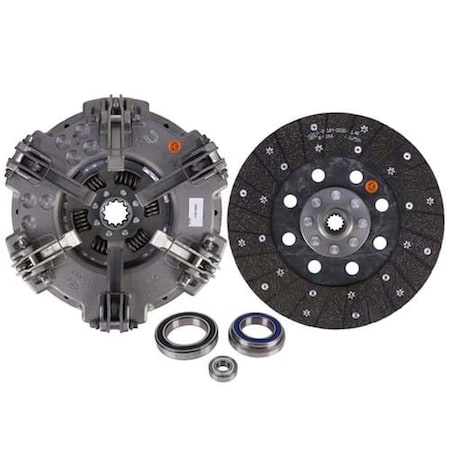 Aftermarket MD1984811NU KIT New 11 Dual Stage Clutch Kit, wBearings Fits Mahindra MD1984811NU KIT-HYC_2